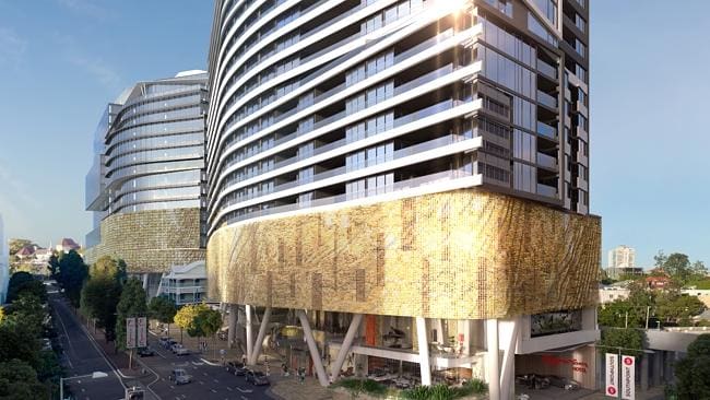 An artist’s impression of Brisbane’s South Point development that Union bought last year. Source: Supplied