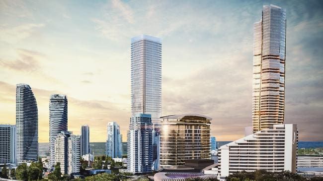 Jupiters' owners announce 200m high, 700 room tower for Gold Coast casino and resort