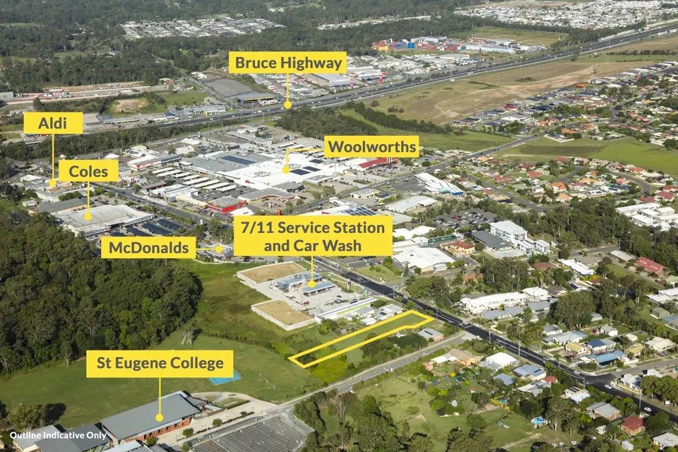Expressions of interest are being sought for the 3,295sq m site at 144 Station Road, Burpengary. The asset has district centre zoning that allows for multiple uses. The site is marketed by Ray White Special Projects Queensland's Andrew Burke and Matthew Fritzsche. Burke said the asset offered multiple opportunities that included childcare, commercial, retail and medium-density residential. “The site is in the middle of the Burpengary retail precinct with neighbours like 7-Eleven, McDonalds, Aldi, Coles, Woolworths, World Gym, Kmart and many more,” he said. “With easy access to the Bruce Highway, you would be 40 minutes north of Brisbane and just 30 minutes south of Sunshine Coast. “The site is offered clear and mostly level and is within walking distance of retail and schools with the nearby Burpengary rail station serviced by the Caboolture Line.”