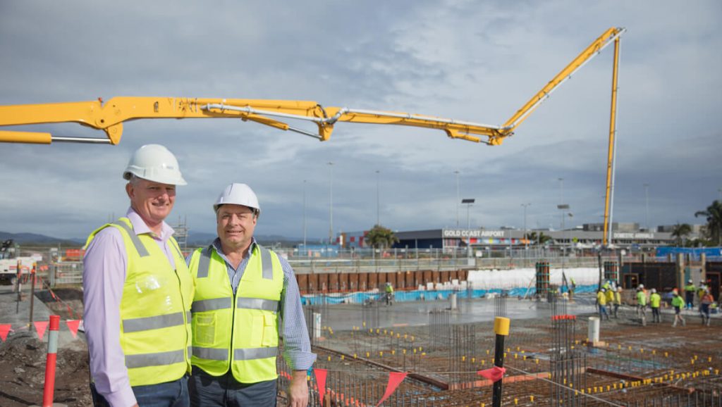 FOUNDATIONS LAID FOR NEW GOLD COAST AIRPORT HOTEL 1