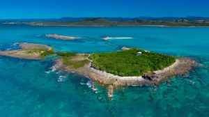 Private island hits the market
