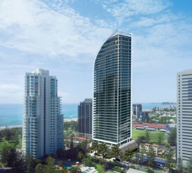  Broadbeach in 2022, proposed 134-apartment tower at 6-8 George Avenue
