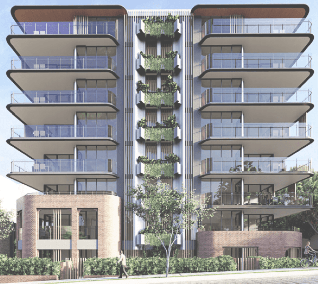 Arden Property Group lodge plans for Albion apartments