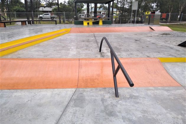 Upgraded Ipswich skate park