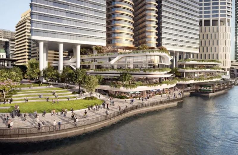 Dexus’s $2.5-billion Waterfront Brisbane development at Eagle Street Pier