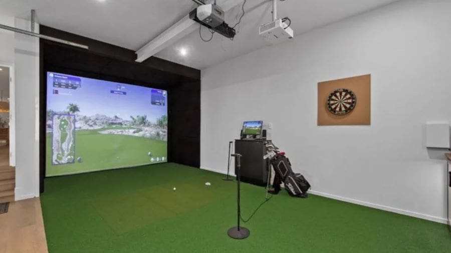 Gold Coast acreage property with golf simulator for sale