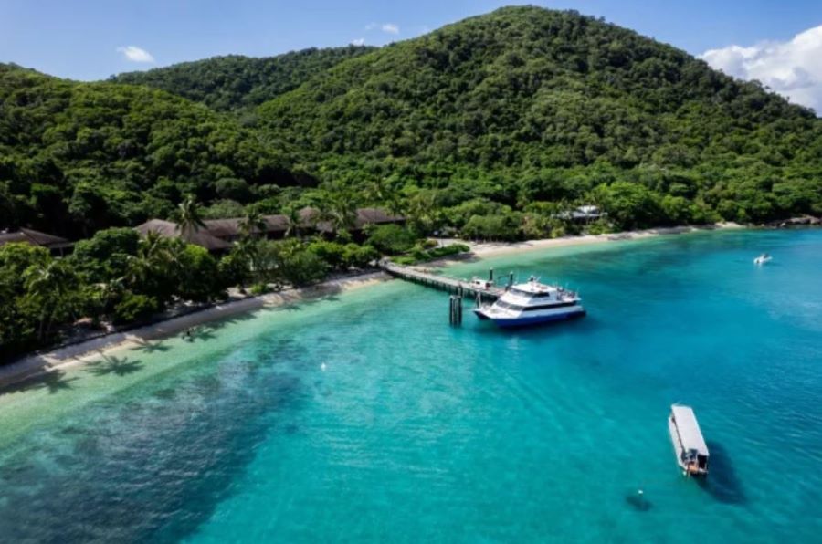 Developer Doug Gamble has spent millions developing Fitzroy Island Resort.
