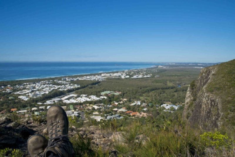 A hiker's view of Yaroomba and Marcoola from the top of Mount Coolum. Picture: Shutterstock
