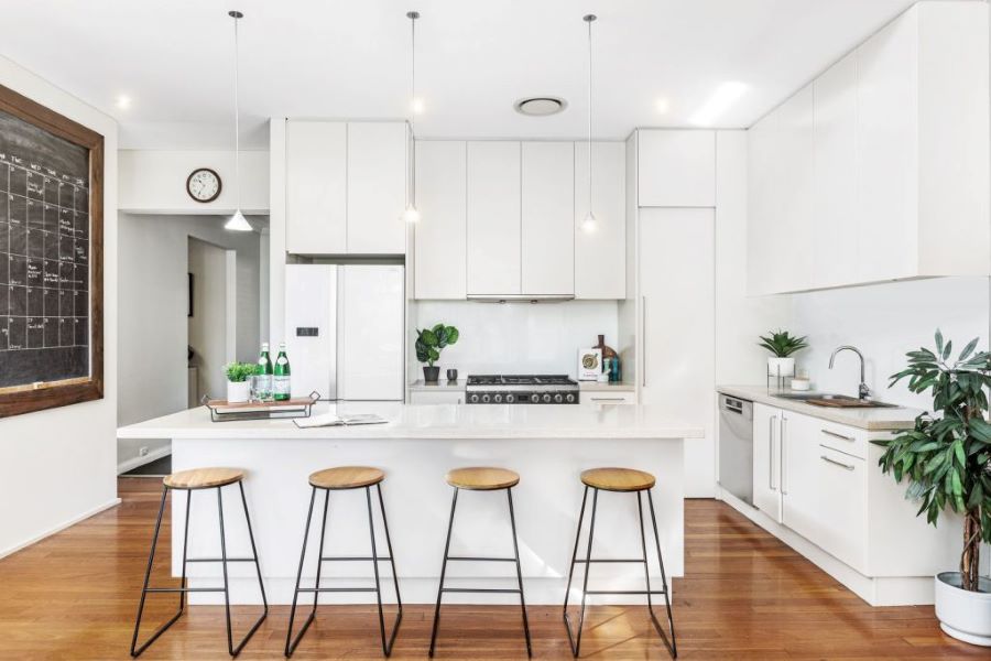 Kitchens and bathrooms can help or hinder a sale, depending on how they're presented. Sometimes affordable upgrades can help boost the sale price. Photo: Belle Property Lane Cove