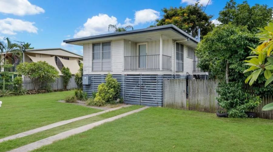 The property at 213 Palmerston Street, Vincent, is for sale for prices in the mid $200,000s.