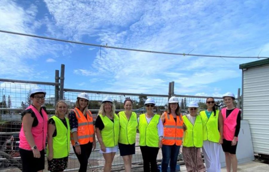 Women in construction industry on the Sunshine Coast