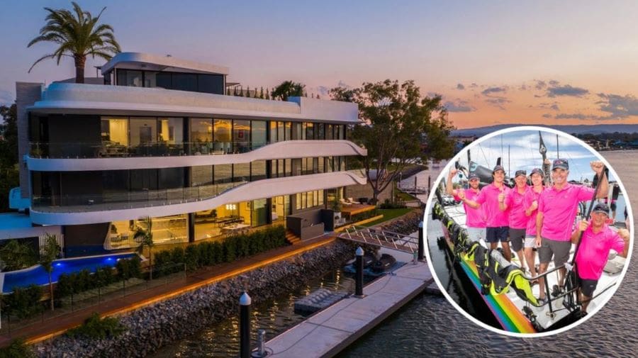 Champion skipper Grant Wharington has sold the last of three apartments in his Voir project at Paradise Point.
