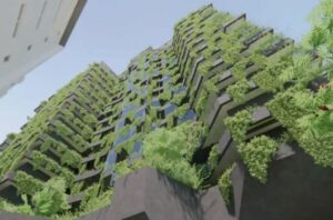Brisbane's treehouse-inspired tower design
