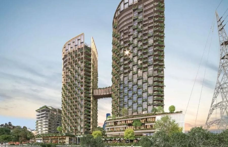 Kokoda Property Group has lodged plans for Brisbane Riverfront Towers