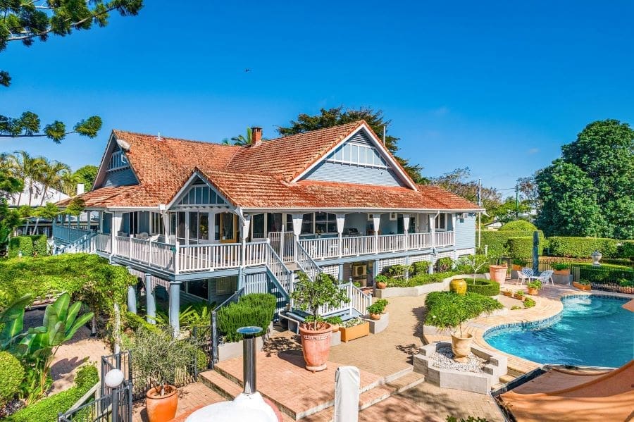 The elegant estate on the water in Queensland listed for sale