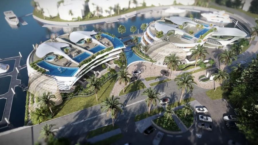 The ultra-luxury $150 million residential complex at Sovereign Islands